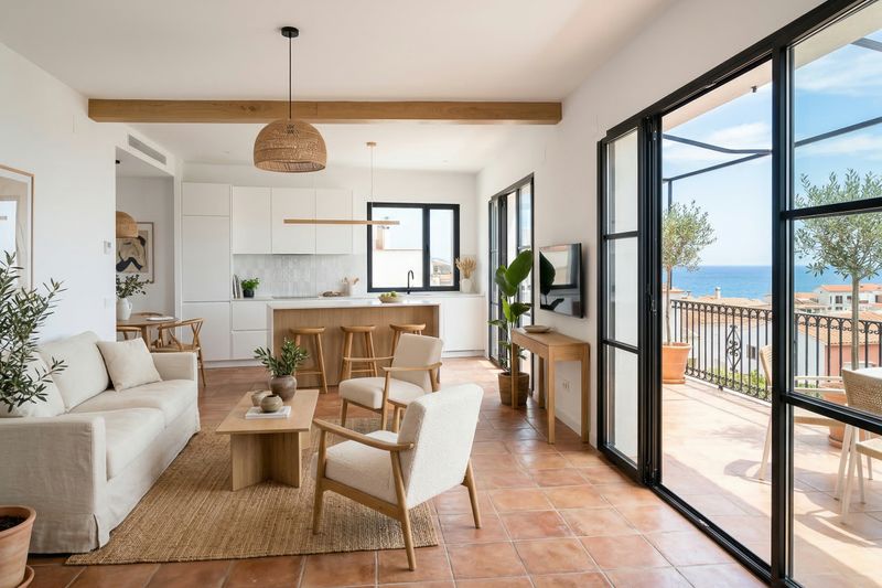 Interior de apartamento moderno